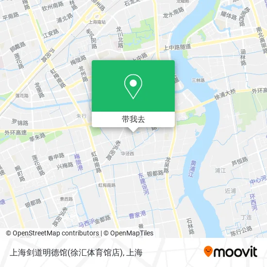 上海剑道明德馆(徐汇体育馆店)地图