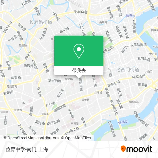 位育中学-南门地图