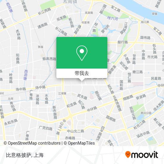 比意格披萨地图