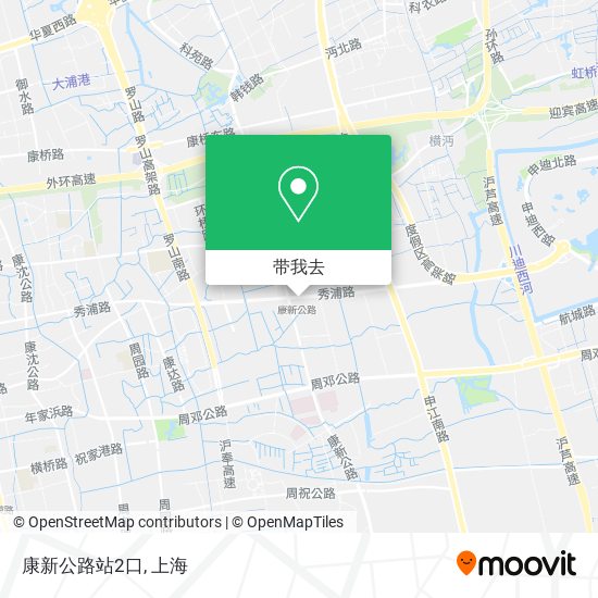康新公路站2口地图