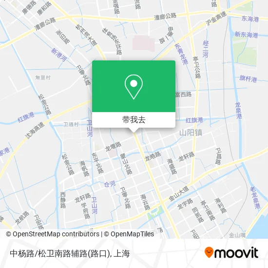 中杨路/松卫南路辅路(路口)地图