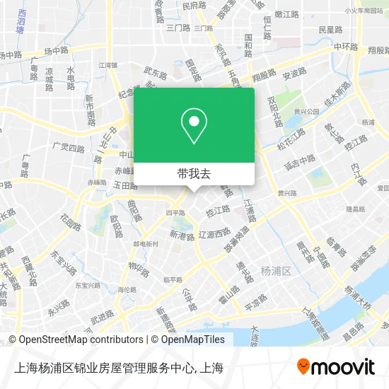 上海杨浦区锦业房屋管理服务中心地图