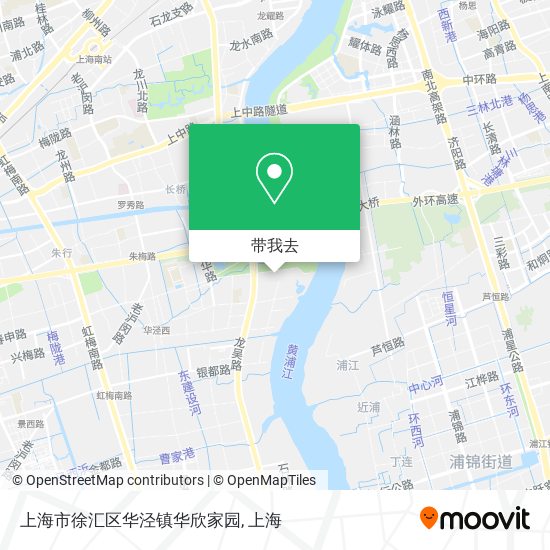上海市徐汇区华泾镇华欣家园地图