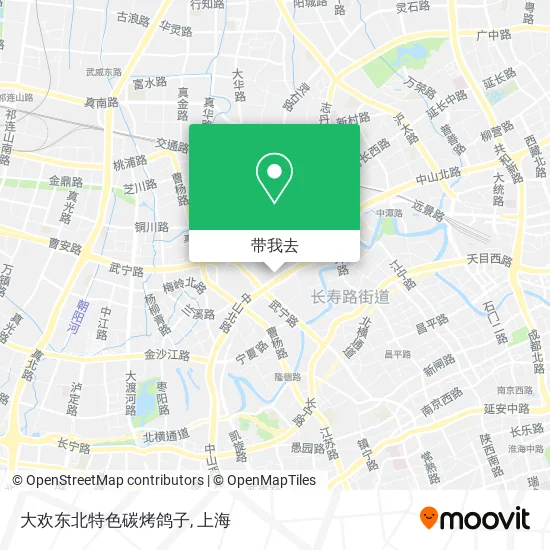 大欢东北特色碳烤鸽子地图