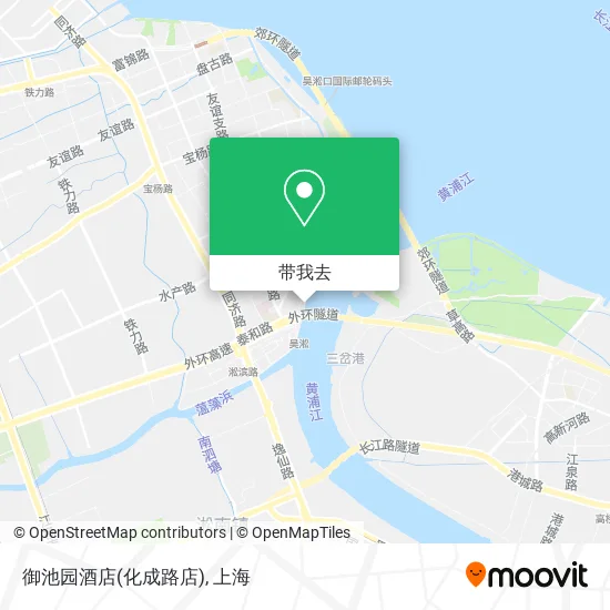 御池园酒店(化成路店)地图