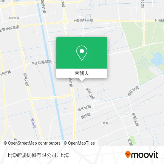 上海钜诚机械有限公司地图