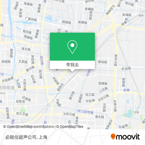 必能信超声公司地图