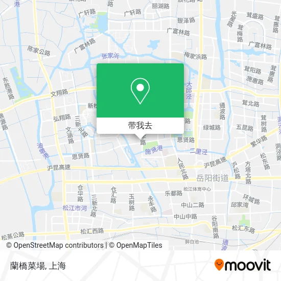 蘭橋菜場地图