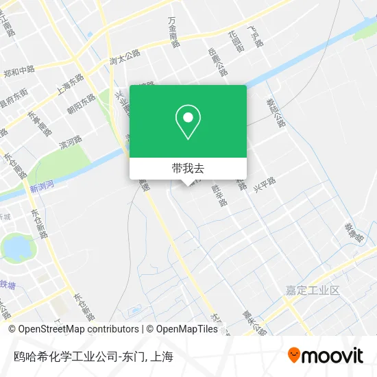 鸥哈希化学工业公司-东门地图