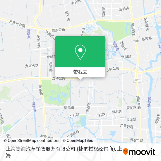 上海捷润汽车销售服务有限公司 (捷豹授权经销商)地图