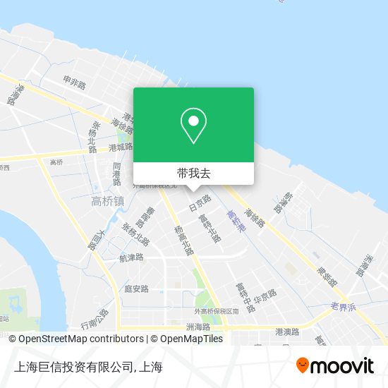 上海巨信投资有限公司地图