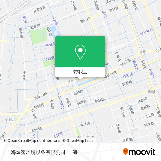 上海煜雾环境设备有限公司地图