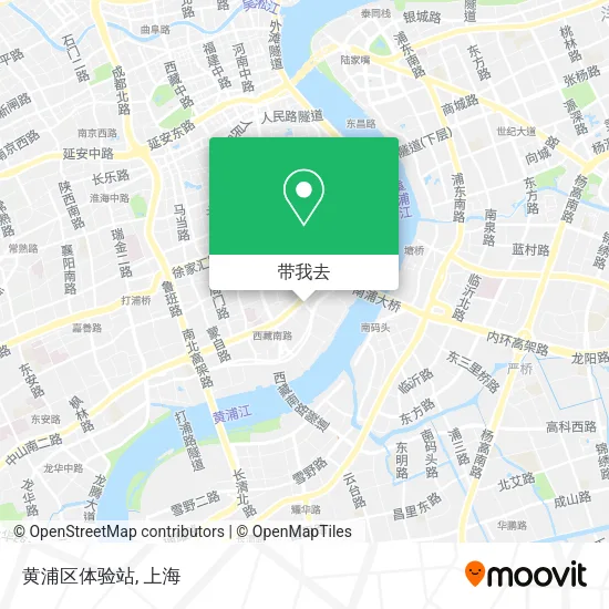 黄浦区体验站地图