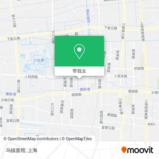 乌镇面馆地图
