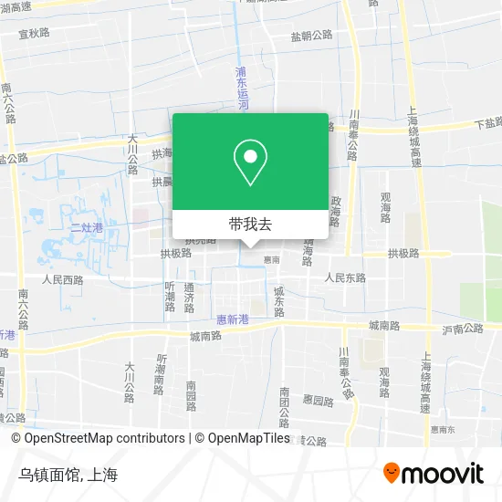 乌镇面馆地图
