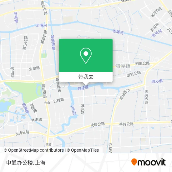 申通办公楼地图