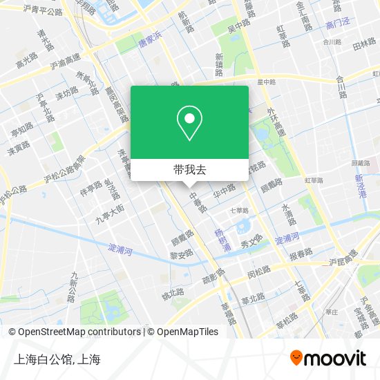 上海白公馆地图