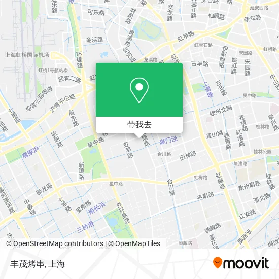 丰茂烤串地图
