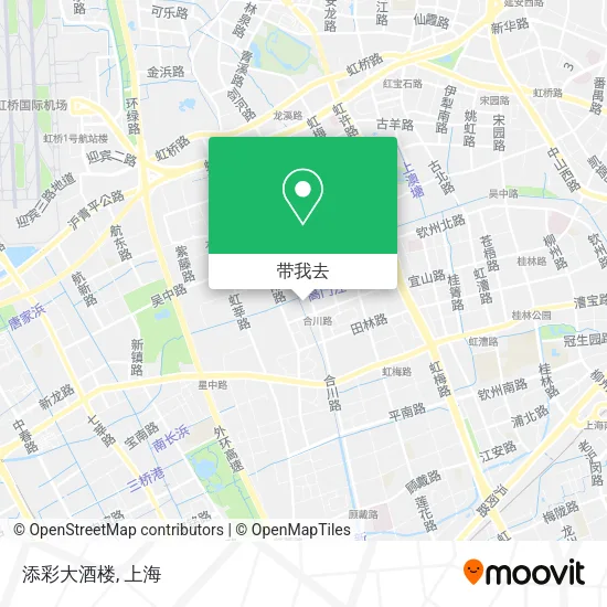 添彩大酒楼地图