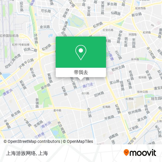 上海游族网络地图