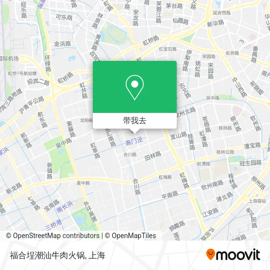 福合埕潮汕牛肉火锅地图