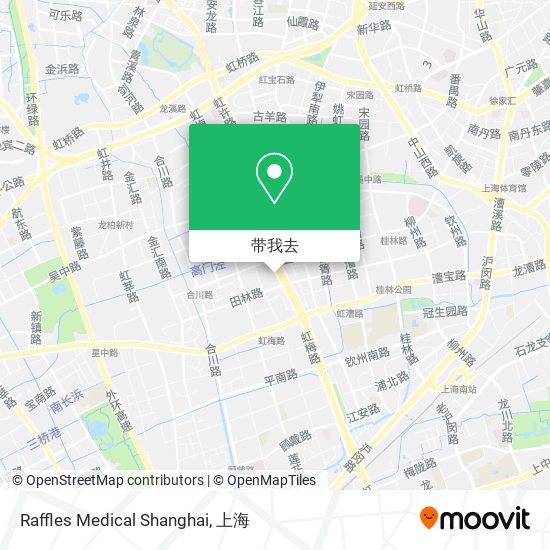 Raffles Medical Shanghai地图