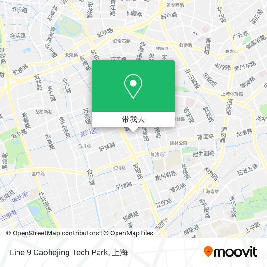 Line 9 Caohejing Tech Park地图