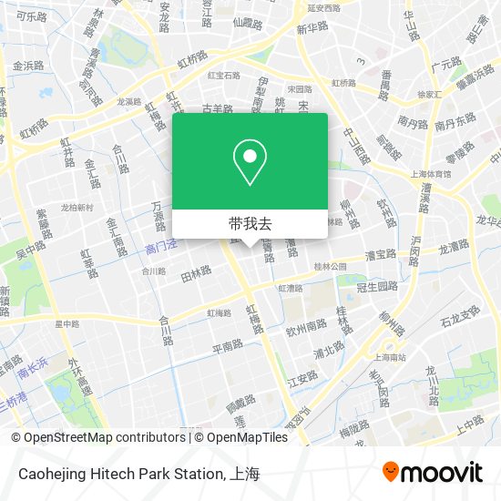 Caohejing Hitech Park Station地图