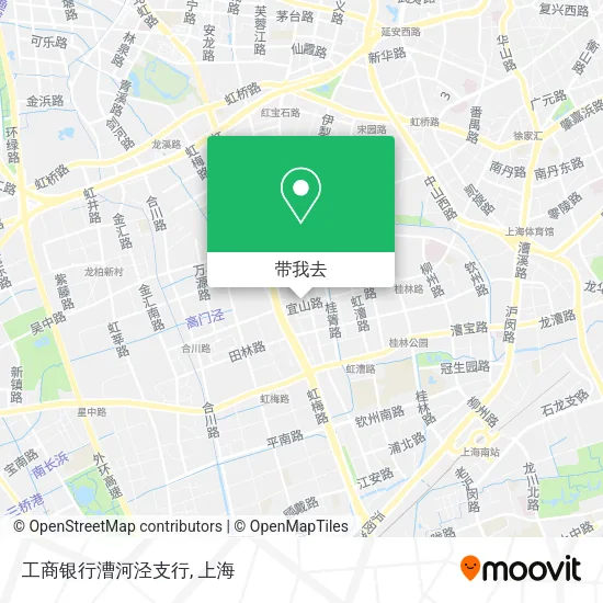工商银行漕河泾支行地图
