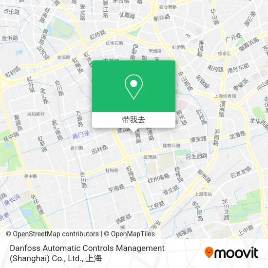 Danfoss Automatic Controls Management (Shanghai) Co., Ltd.地图