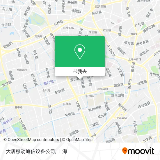 大唐移动通信设备公司地图