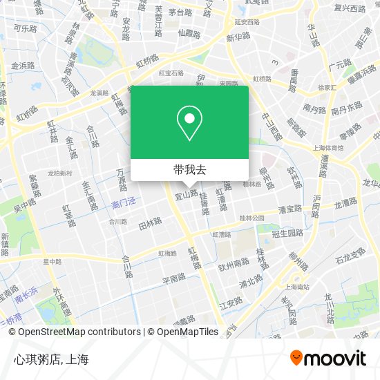 心琪粥店地图