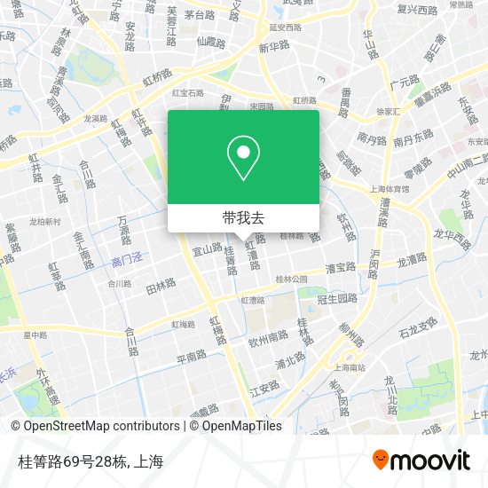 桂箐路69号28栋地图