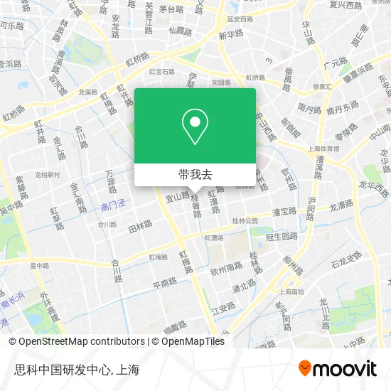 思科中国研发中心地图