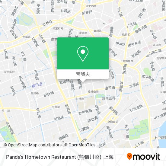 Panda's Hometown Restaurant (熊猫川菜)地图