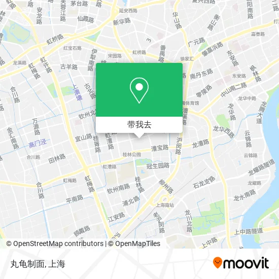 丸龟制面地图