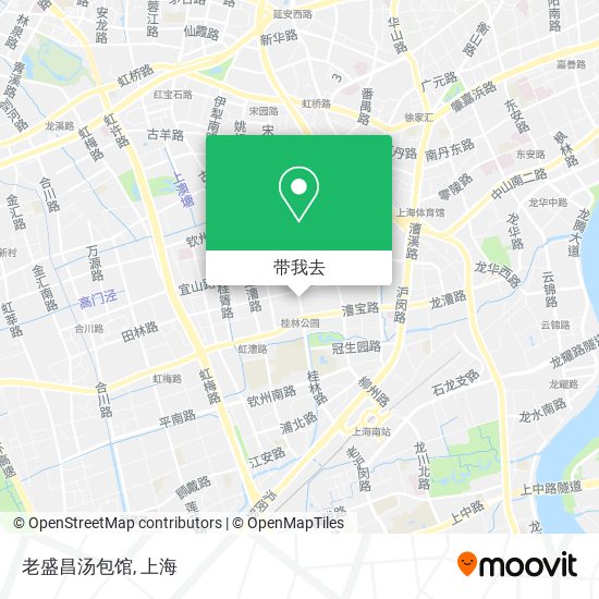 老盛昌汤包馆地图