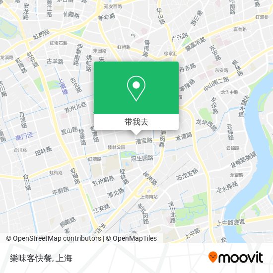 樂味客快餐地图