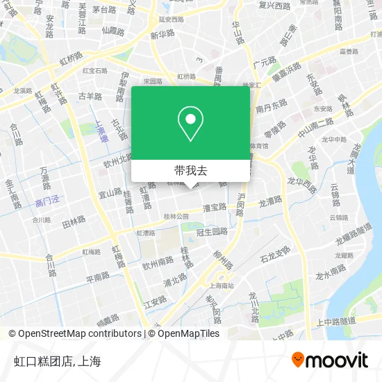 虹口糕团店地图