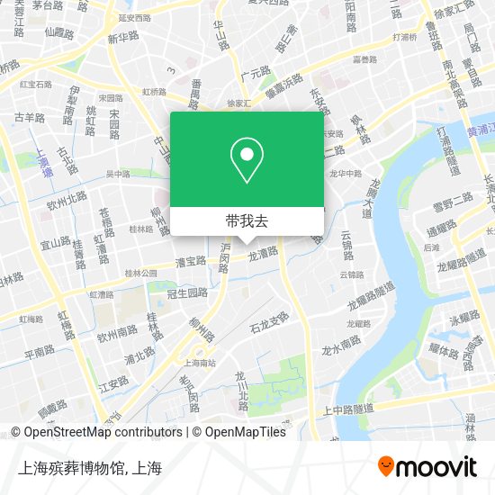 上海殡葬博物馆地图