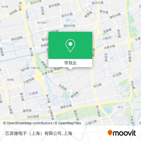 芯原微电子（上海）有限公司地图