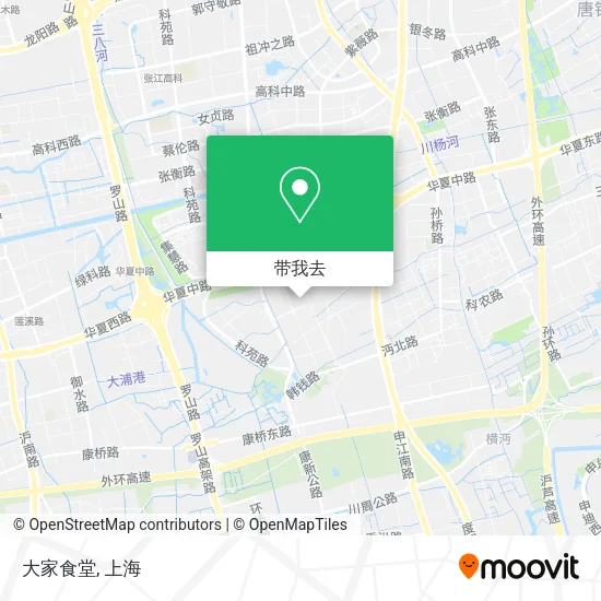 大家食堂地图