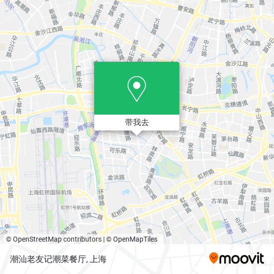 潮汕老友记潮菜餐厅地图