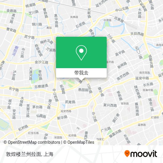 敦煌楼兰州拉面地图