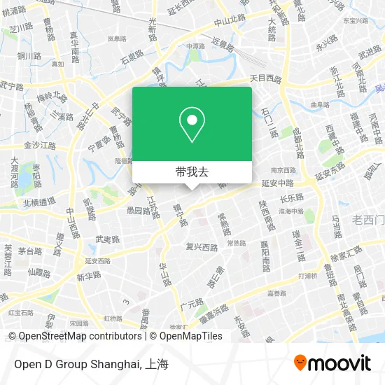 Open D Group Shanghai地图