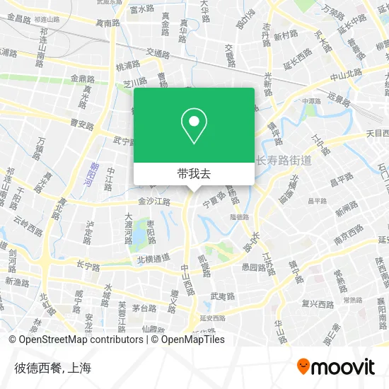彼德西餐地图