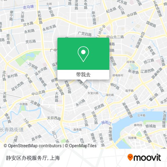 静安区办税服务厅地图