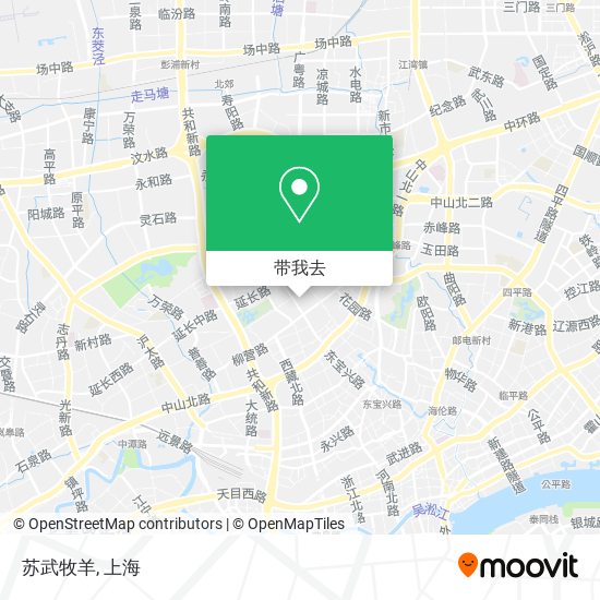 苏武牧羊地图