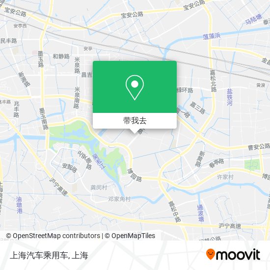 上海汽车乘用车地图