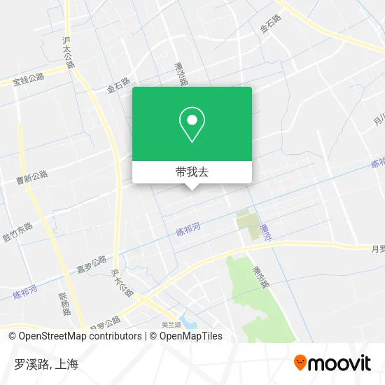 罗溪路地图